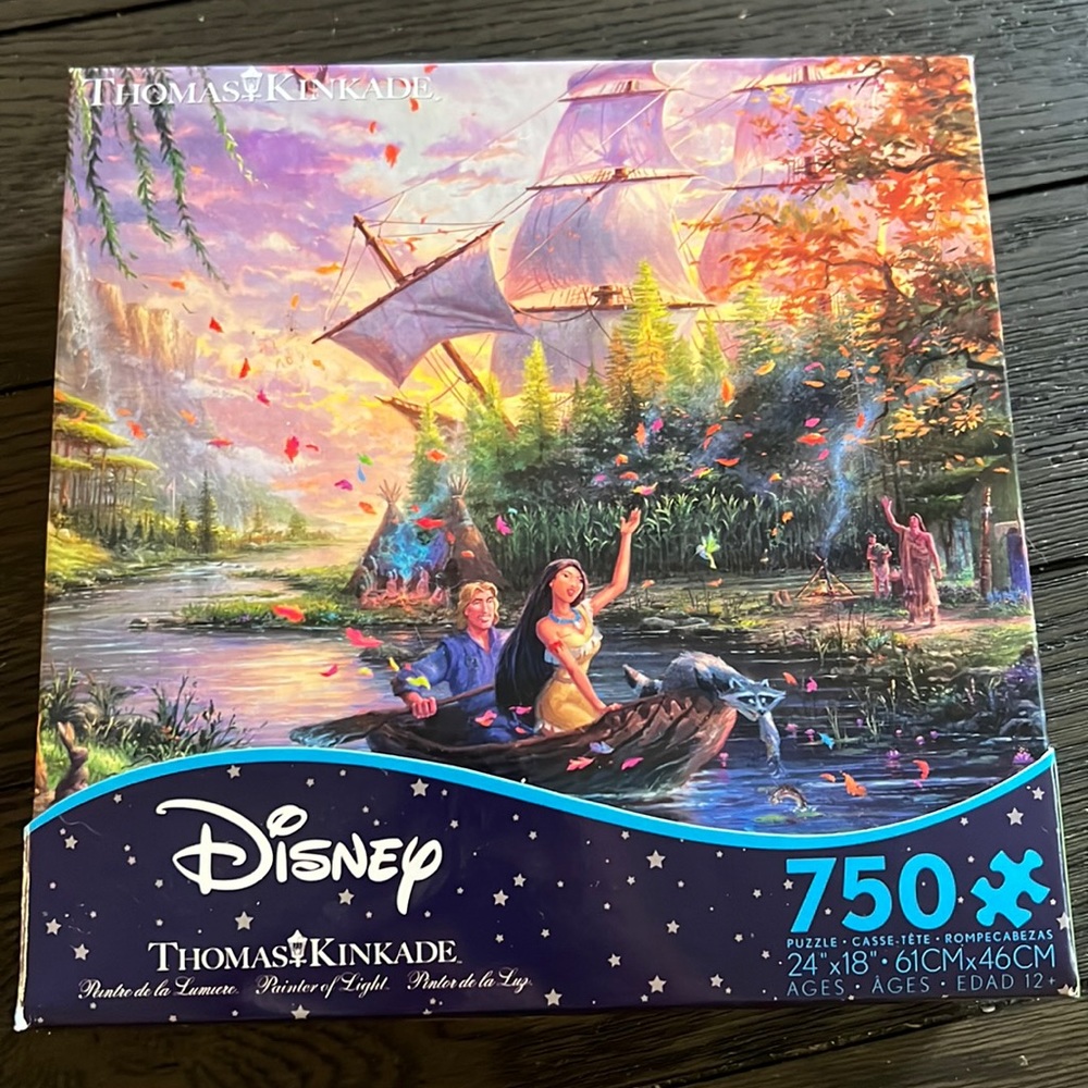 THOMAS KINKADE DISNEY PUZZLE